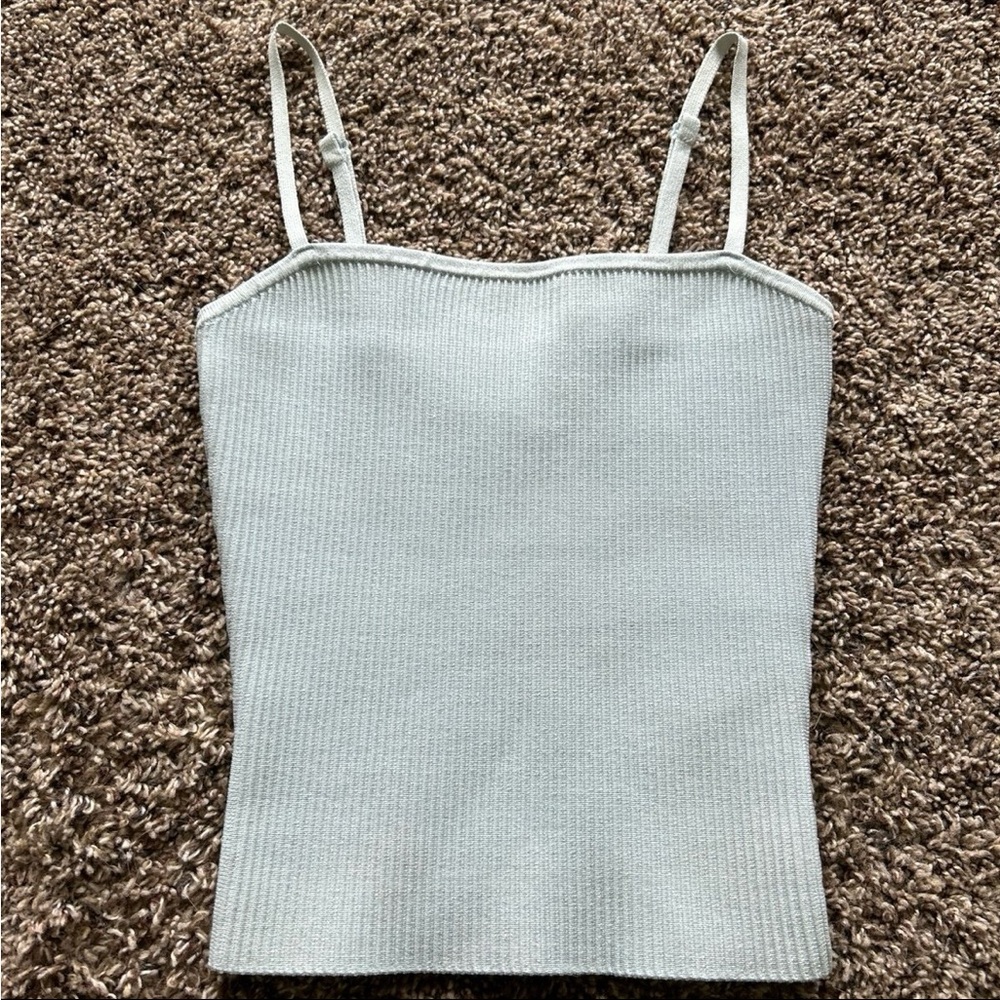Aritzia Ribbed Tank Top XXS